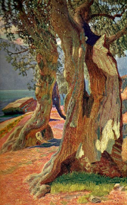 anders trulson oliver vid gardasjon oil painting image
